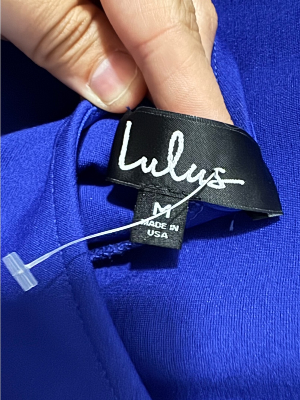 Lulu's Like a Lady Blue Midi Dress Size Medium NWOT - Picture 9 of 12